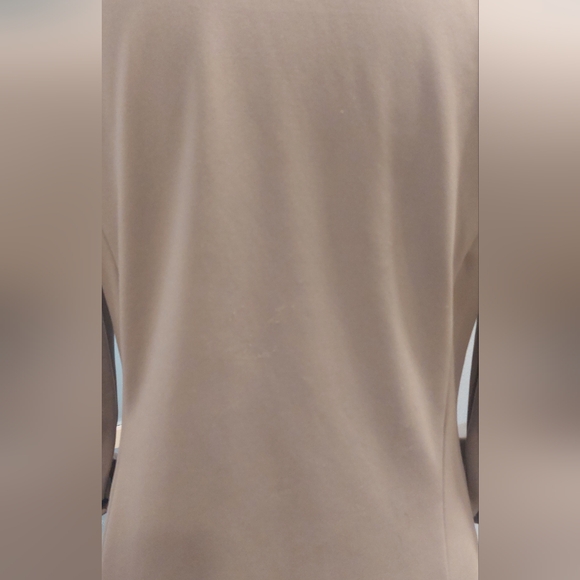 Nicole Miller Sport Gray Zip Pullover - Picture 7 of 8